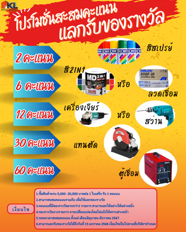 โปรสะสมคะแนน 